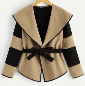Black and tan coat